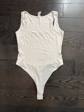 Women’s White Lululemon One-Piece Bodysuit